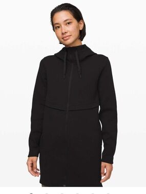 lululemon athletica Black Long Horizons Zip Hoodie